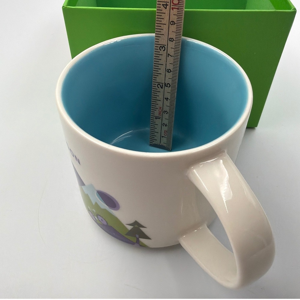 Starbucks Oregon You Are Here Collection Coffee Mug Cup 14 oz with Box NEW - Picture 6 of 6